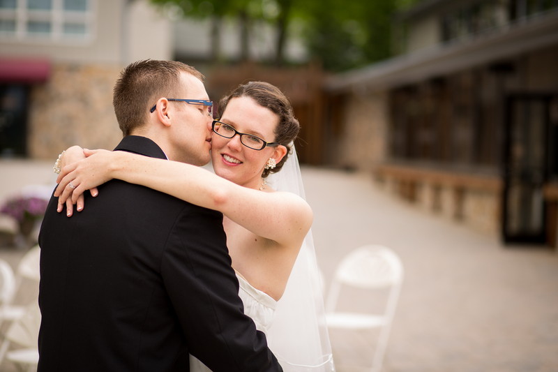 Allison and John, happy wedding couple photographed by Photograph Adventure